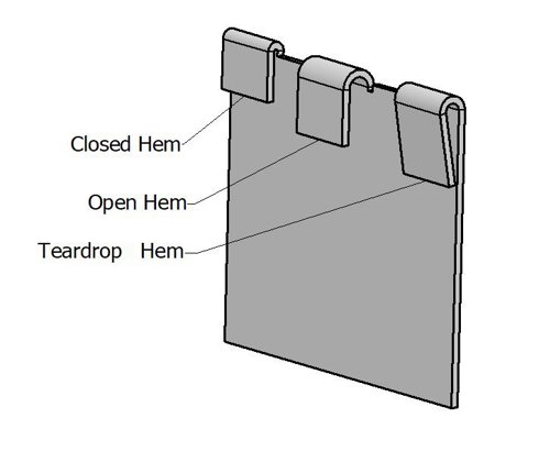 Hems - Sheet Metal