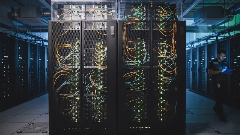 Data center server racks and enclosure box builds